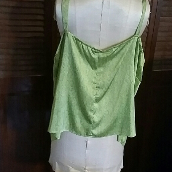 Tahari Greentop and over lay - Picture 6 of 7